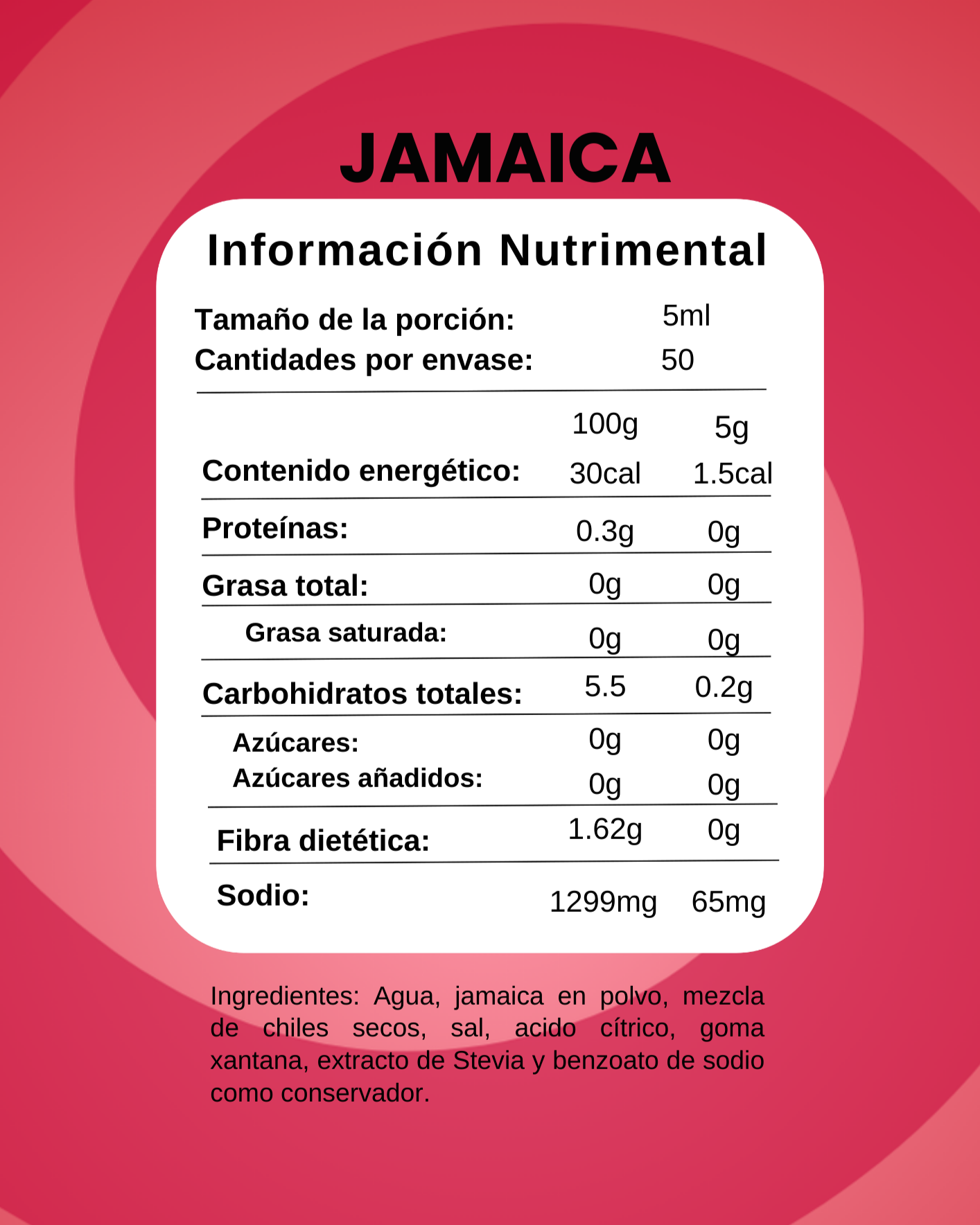 CHAMOY JAMAICA SIN ÁZUCAR